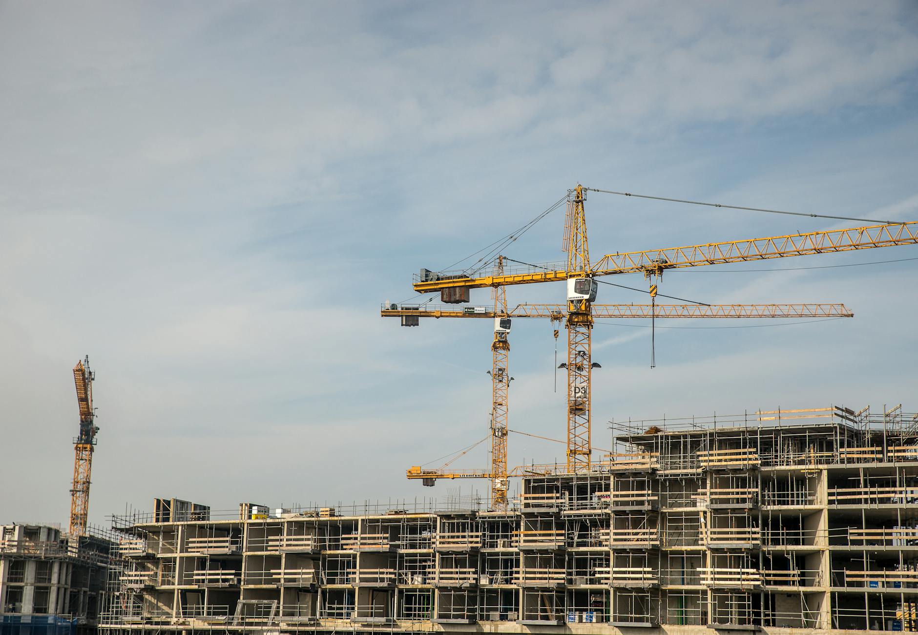High-Rise construction project site