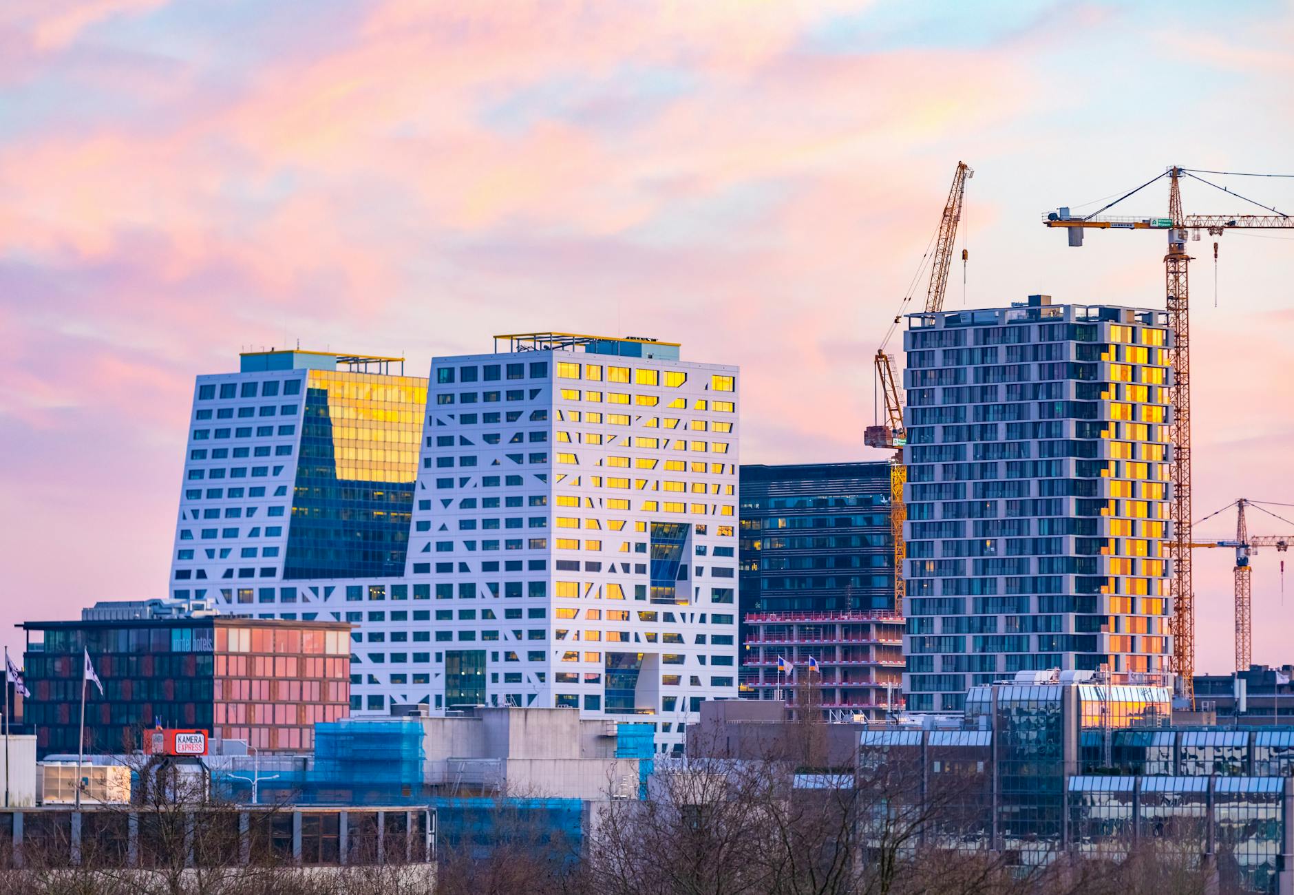 Construction activity in Tampa